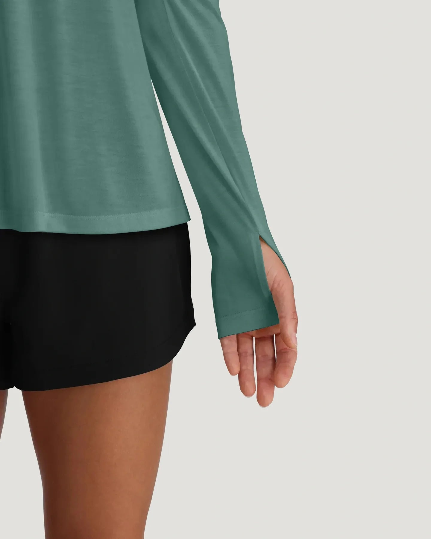 Free Fly W Bamboo Lightweight Hoodie II SEA PINE