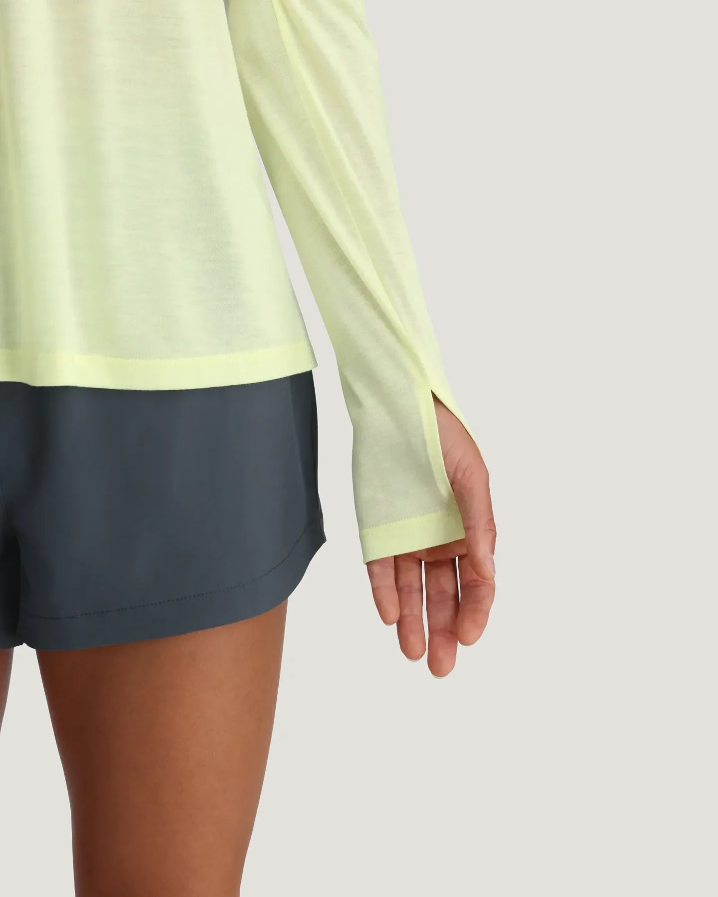 Free Fly W Bamboo Lightweight Hoodie II LIME