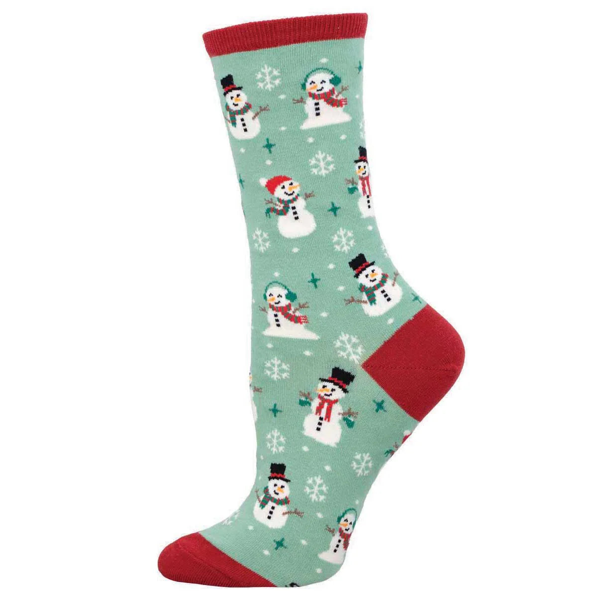 Socksmith W Winter Snowman MINT