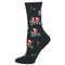 Socksmith W Cycling Santa BLACK