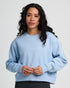 Free Fly W Bamboo Northcoast Fleece Crew CLEAR SKY