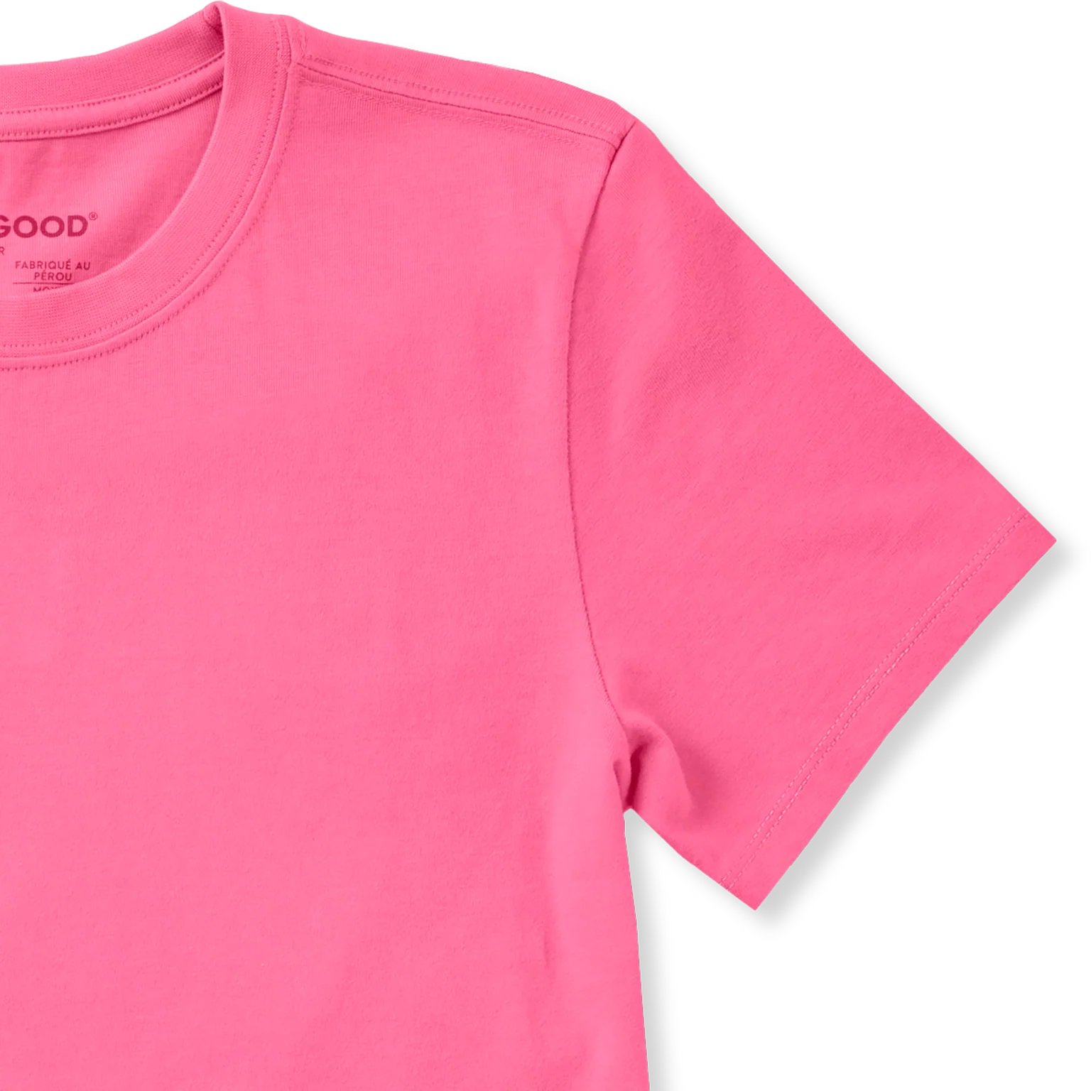 Life is Good W Crusher SS Float & Sip Tee WATERMELON PINK