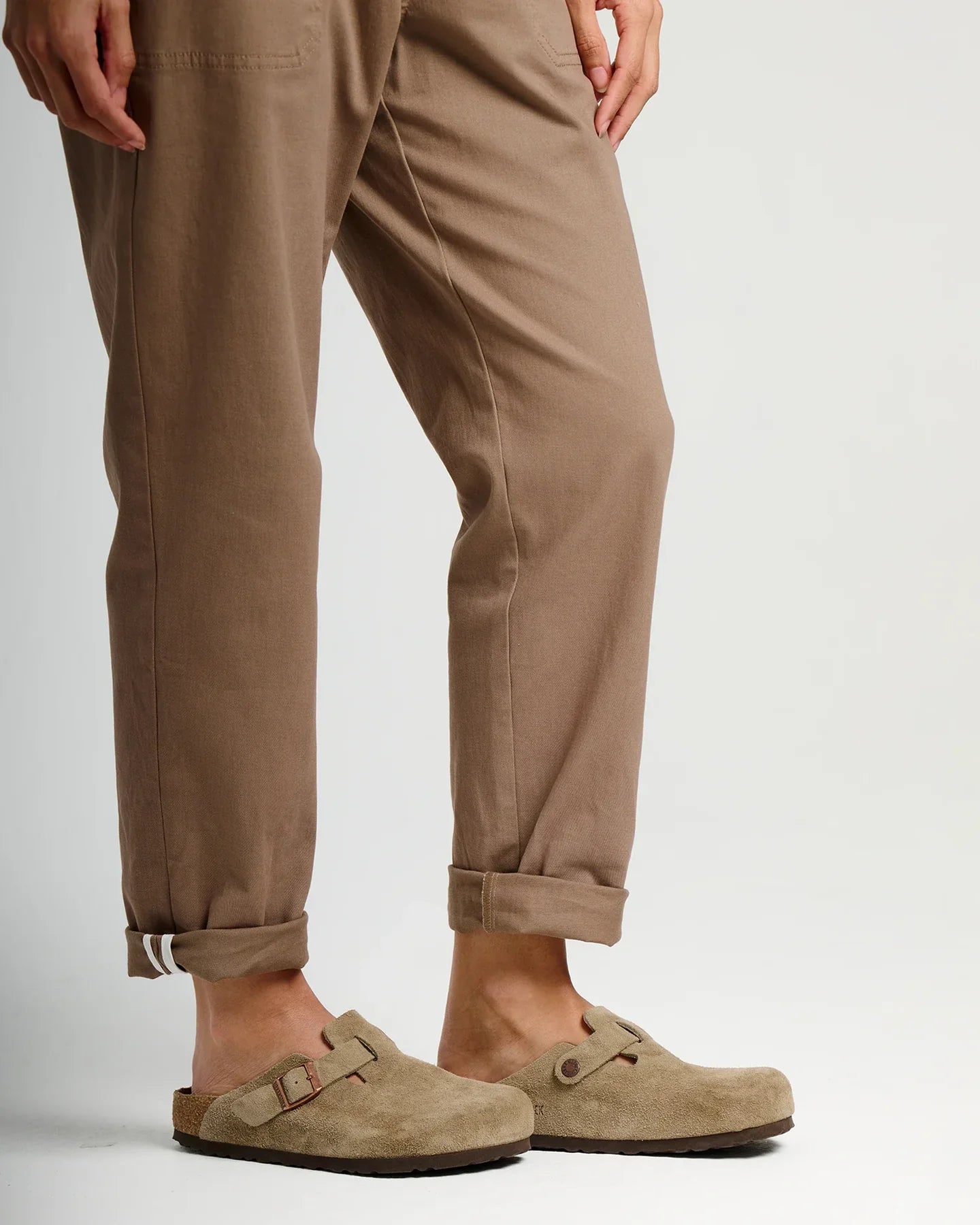 Free Fly W Pacifica Twill Pant FOSSIL