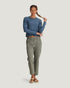 Free Fly W LS Ribbed Bamboo PACIFIC BLUE