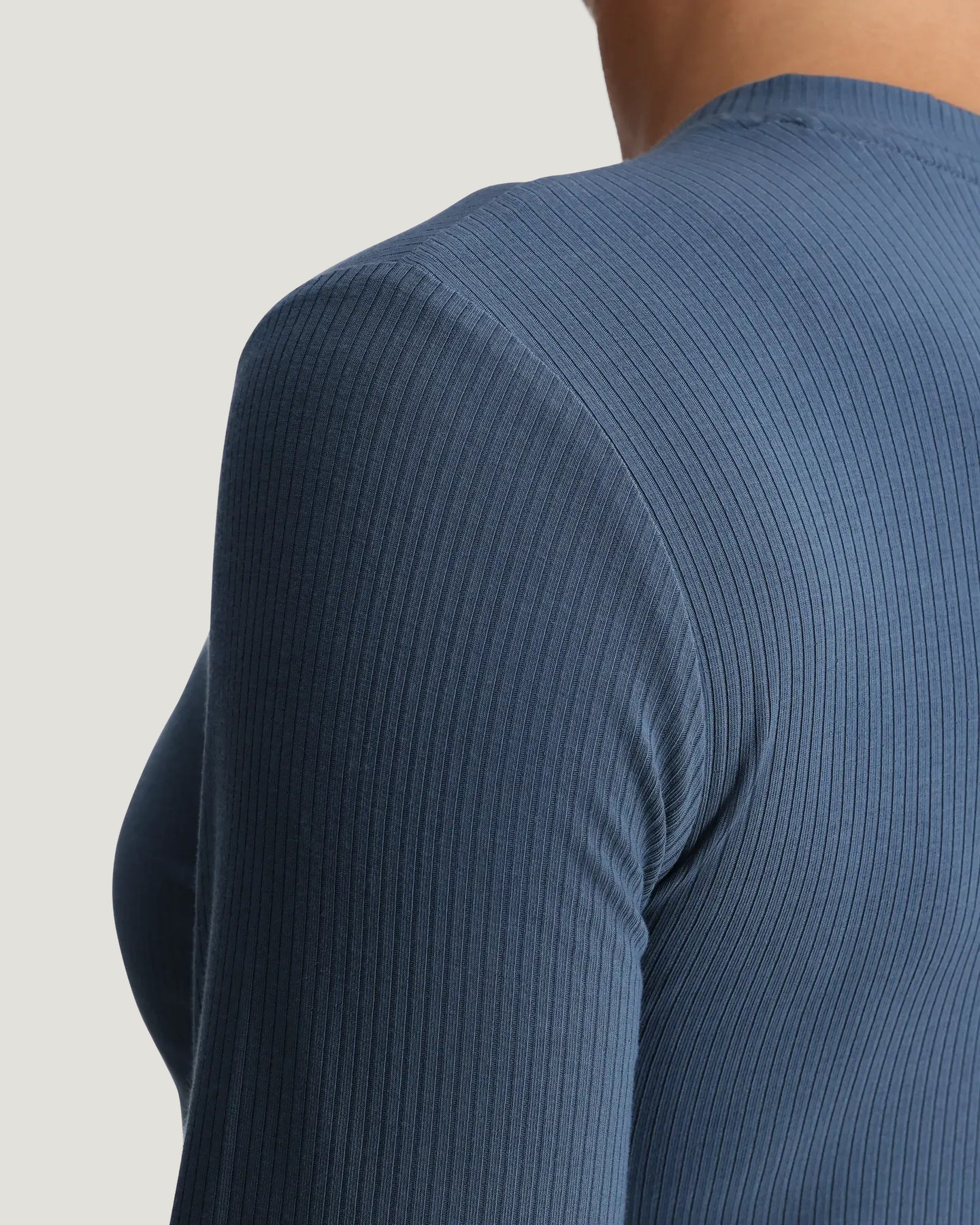 Free Fly W LS Ribbed Bamboo PACIFIC BLUE