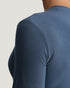 Free Fly W LS Ribbed Bamboo PACIFIC BLUE