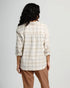 Free Fly W LS Seawool Flannel Shirt BIRCH PLAID