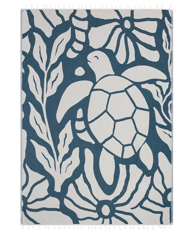Sand Cloud Ari Turtle Blanket LG