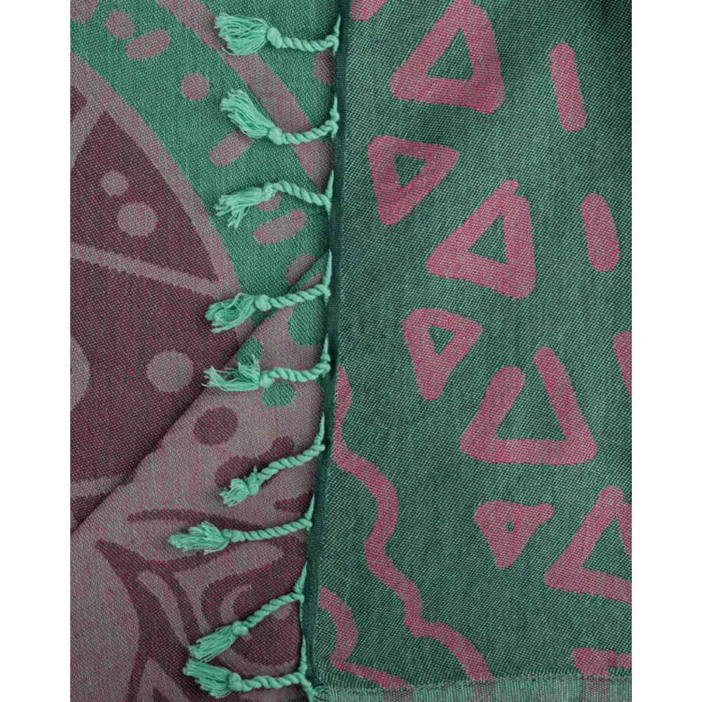 Sand Cloud Jewel Turtle Beach Towel BAYBERRY - REG
