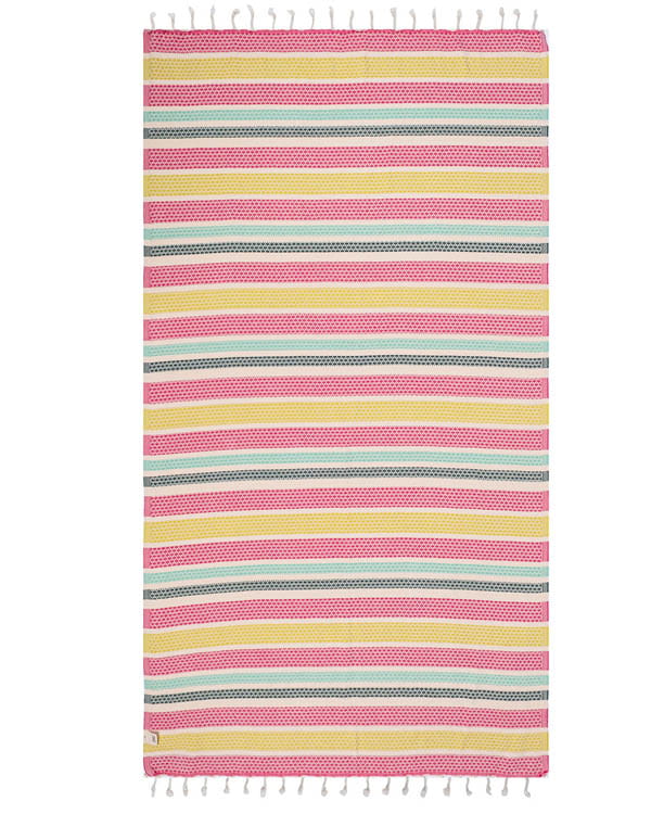Sand Cloud Roma Stripe Dobby Texture Beach Towel