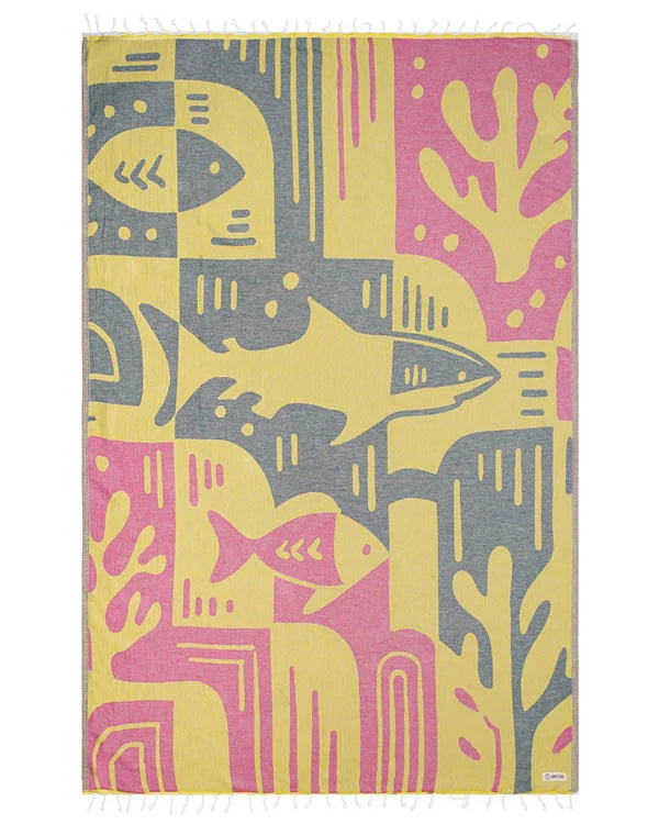 Sand Cloud Belize Reef Beach Towel MULTI - LG