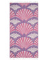 Sand Cloud Geo Manta Rays Beach Towel MAGENTA - REG