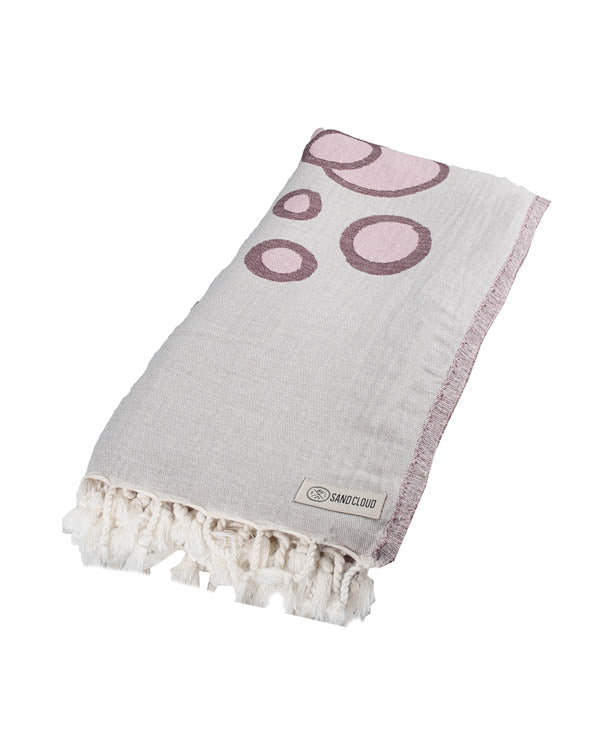 Sand Cloud Coral Turtle Beach Towel NATURAL - XL