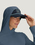 Free Fly W Bamboo Shade Hoodie II PACIFIC BLUE