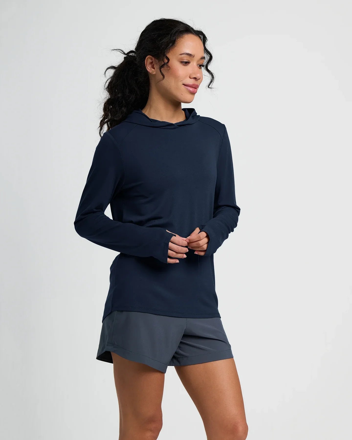 Free Fly W Bamboo Shade Hoodie II DEEP NAVY