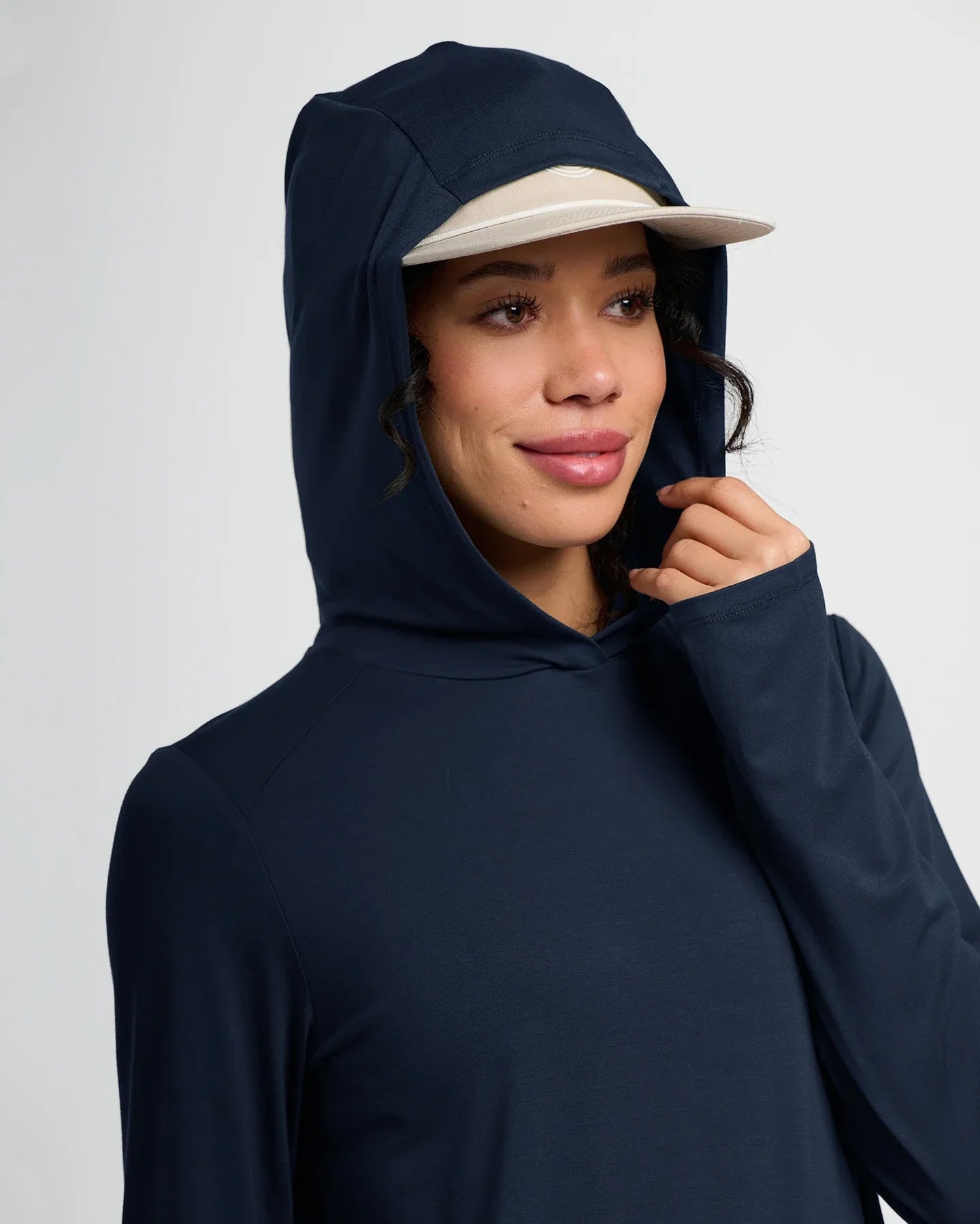 Free Fly W Bamboo Shade Hoodie II DEEP NAVY