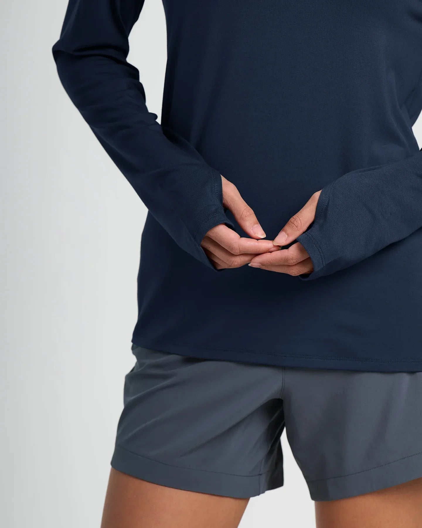 Free Fly W Bamboo Shade Hoodie II DEEP NAVY