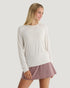 Free Fly W LS Bamboo Shade OFF WHITE HEATHER