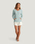 Free Fly W Bamboo Slub Hoodie TROPIC SEA
