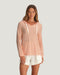 Free Fly W Bamboo Slub Hoodie LIGHT CORAL