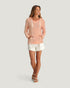 Free Fly W Bamboo Slub Hoodie LIGHT CORAL
