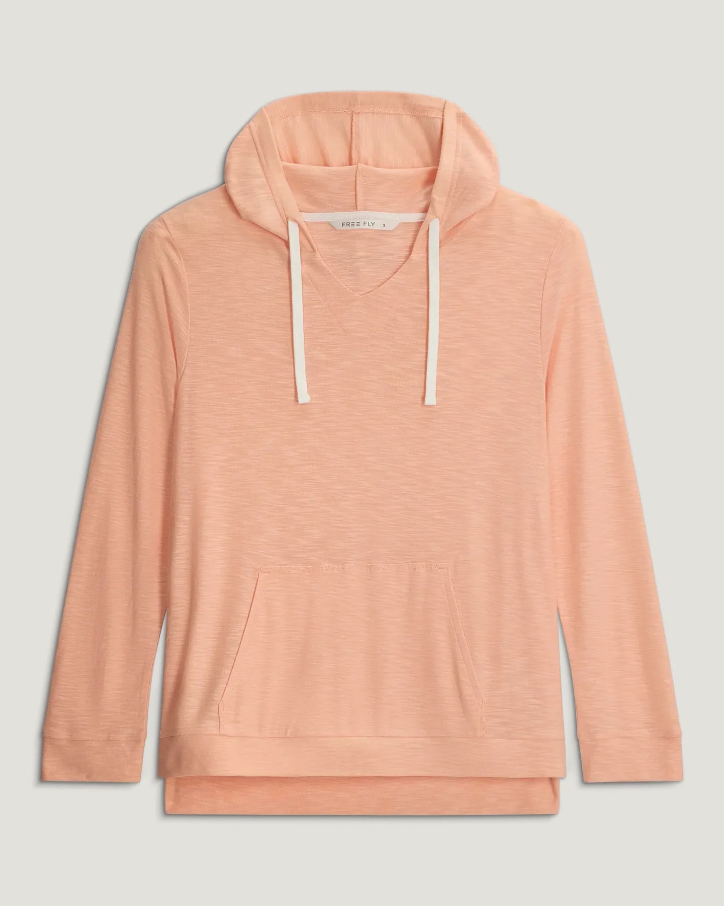 Free Fly W Bamboo Slub Hoodie LIGHT CORAL