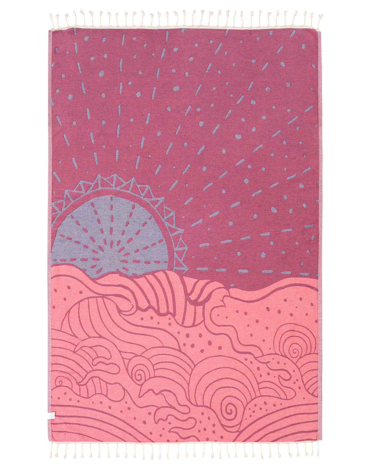 Sand Cloud Eldoris Beach Towel SKIPPER BLUE -LARGE