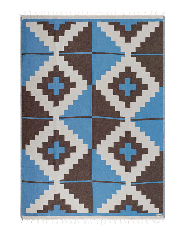 Sand Cloud Odessa Blanket BLUE - LG