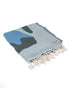 Sand Cloud Beach Towel Solstice ICE BLUE - REG