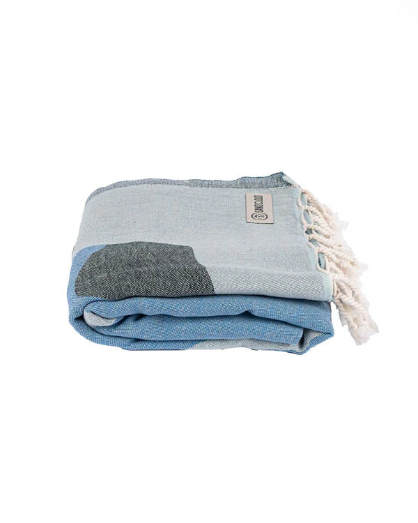 Sand Cloud Beach Towel Solstice ICE BLUE - REG