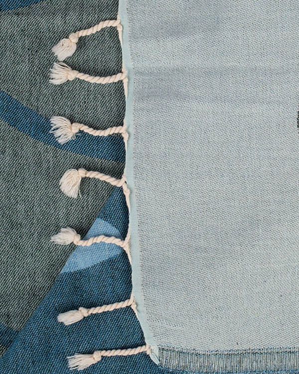 Sand Cloud Beach Towel Solstice ICE BLUE - REG