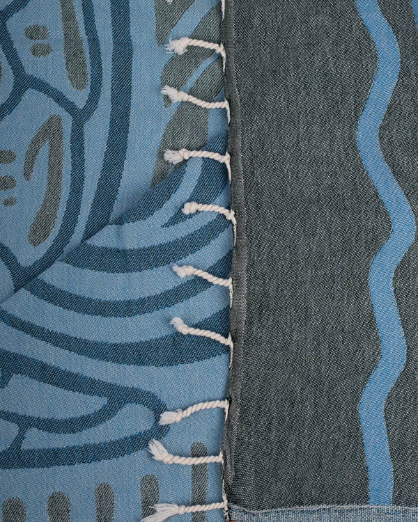 Sand Cloud Tidal Beach Towel LEGION BLUE - LG