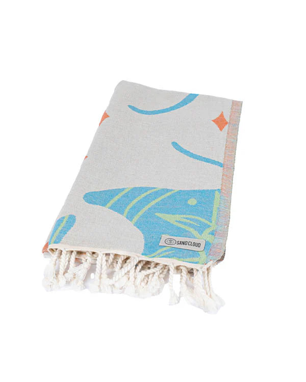 Sand Cloud Sea Devils Beach Towel NATURAL - REG