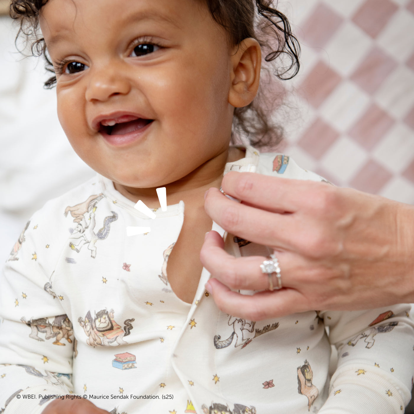 Magnetic Me Baby Coverall WHERE THE WILD THINGS ARE