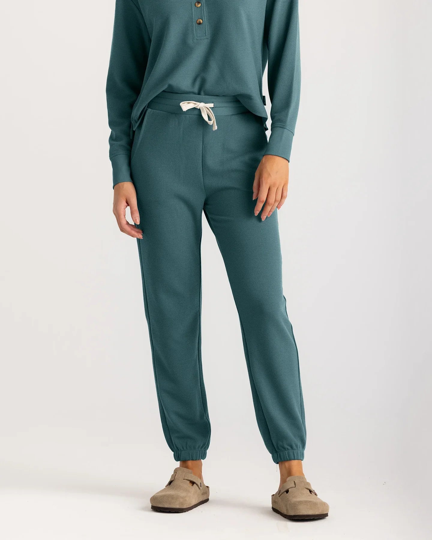 Free Fly W Waffle Jogger SEA PINE