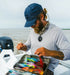 Free Fly Wave 5-Panel Hat STONE BLUE