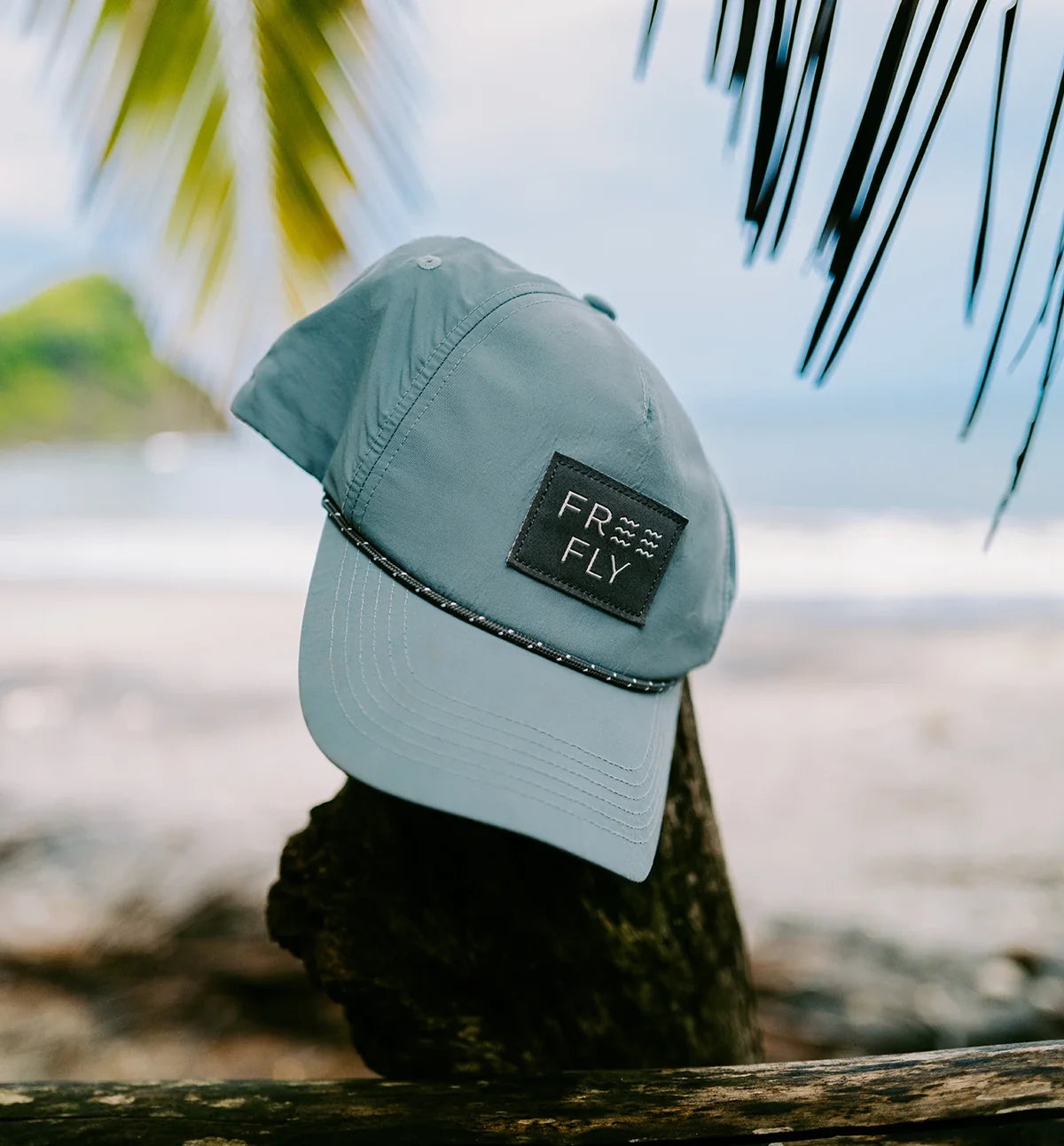Free Fly Wave 5-Panel Hat STONE BLUE