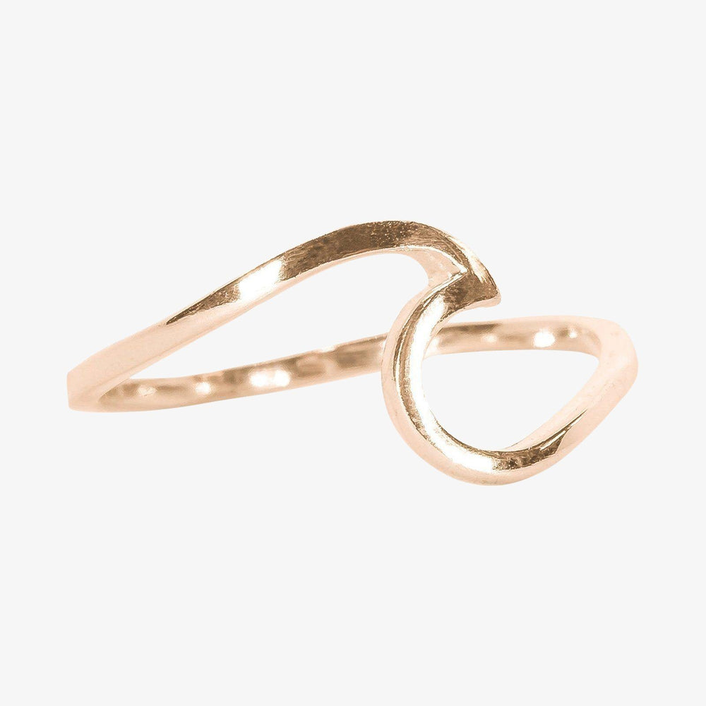 Pura Vida Wave Ring ROSE GOLD