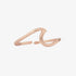 Pura Vida Wave Toe Ring ROSE GOLD