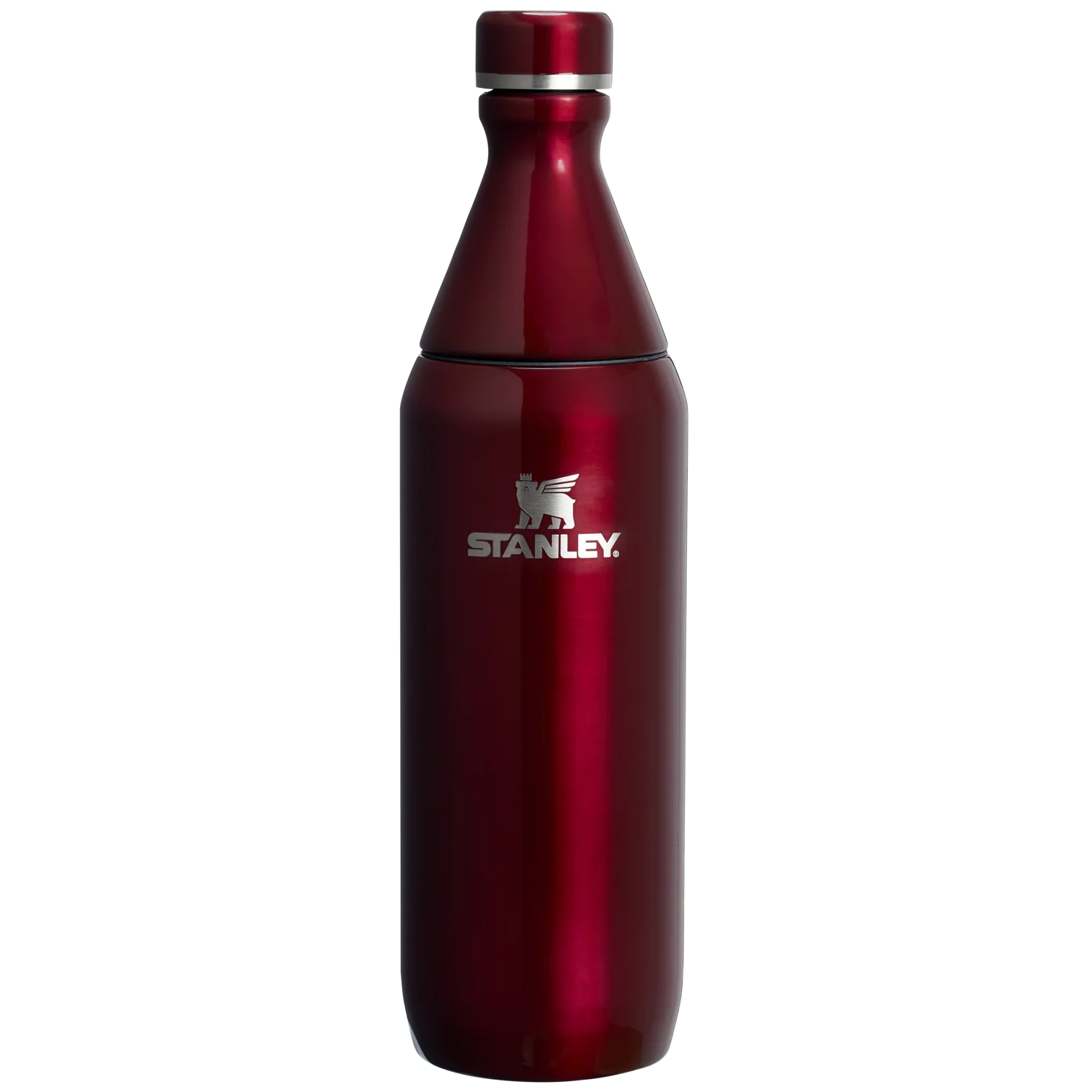 STANLEY 20oz All Day Slim Bottle GARNET SHINE