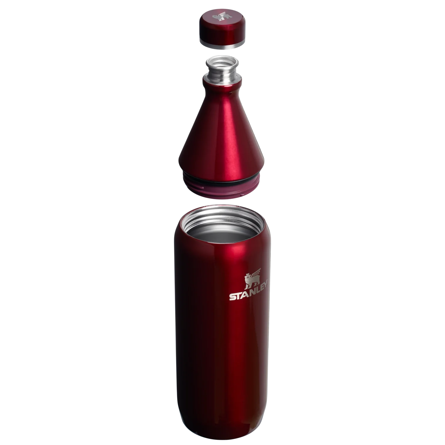 STANLEY 20oz All Day Slim Bottle GARNET SHINE