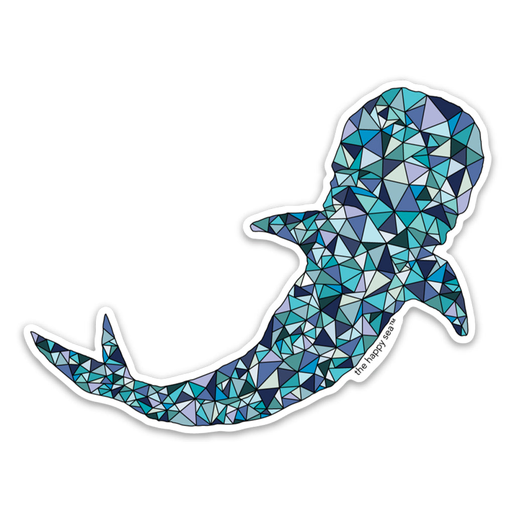 The Happy Sea 4" Whale Shark Sticker