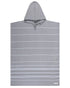Sand Cloud M Border Classic Stripe Poncho GREY