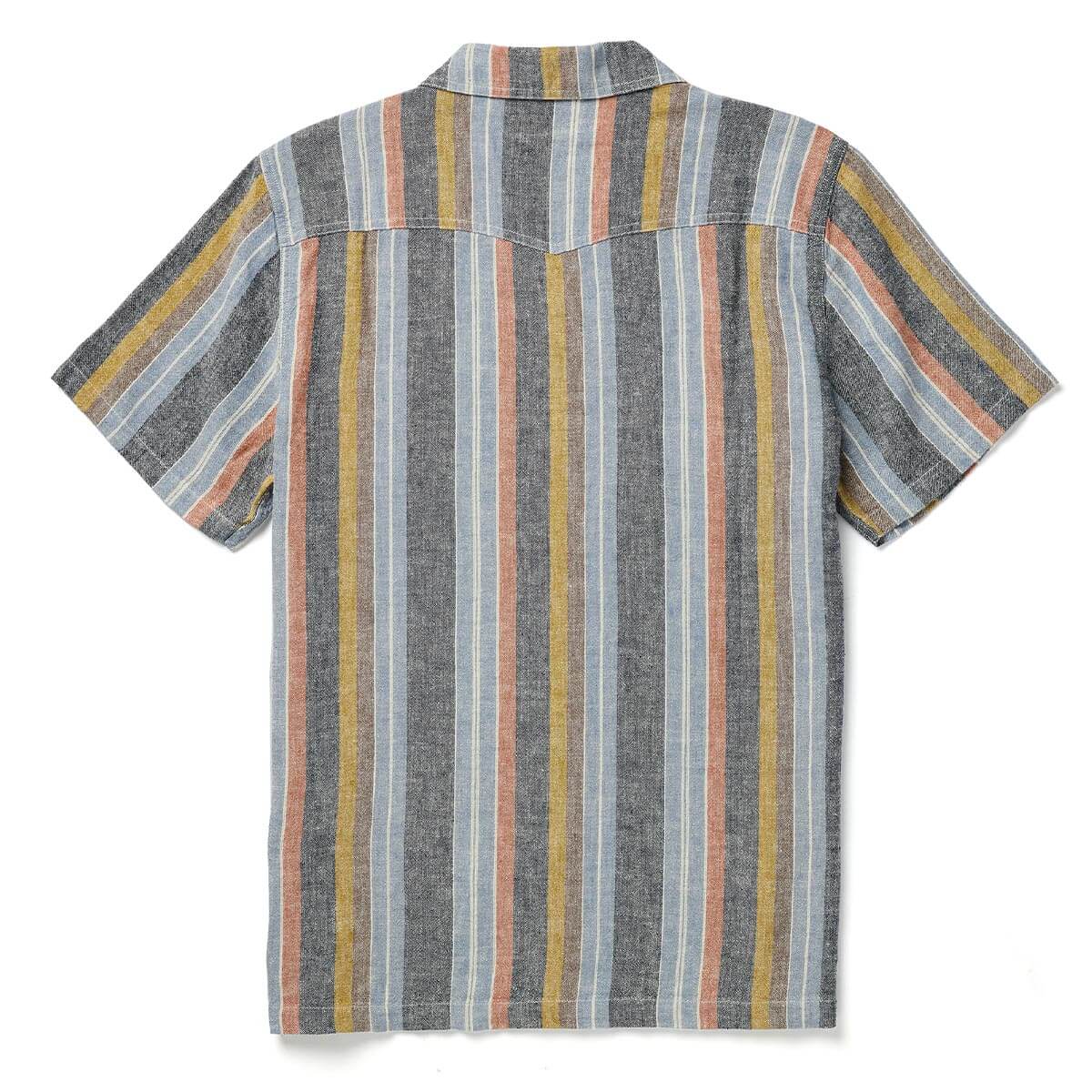 Seager M SS Whippersnapper WASHED STRIPE NAVY