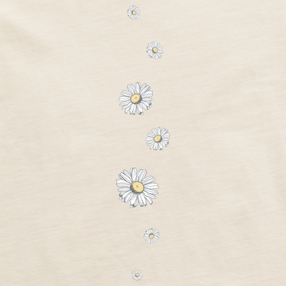 Life is Good W LS Crusher Tee Detailed Wildflower PUTTY WHITE