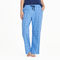 Life is Good W Snuggle Up Sleep Pant Dog Pattern CORNFLOWER BLUE