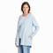 Life is Good W Crusher Flex Open Cardigan GLACIER BLUE