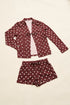 Rhythm W Polka Dot Beach Short CAFE