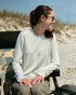 Free Fly W LS Bamboo Shade OFF WHITE HEATHER