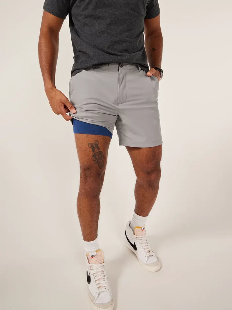 Chubbies M 6" Lined Everywear Short THE WORLD'S GRAYEST